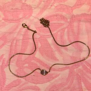 Smoky Gray Kendra Scott Necklace